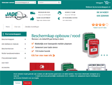 Tablet Screenshot of korvenenkappen.nl
